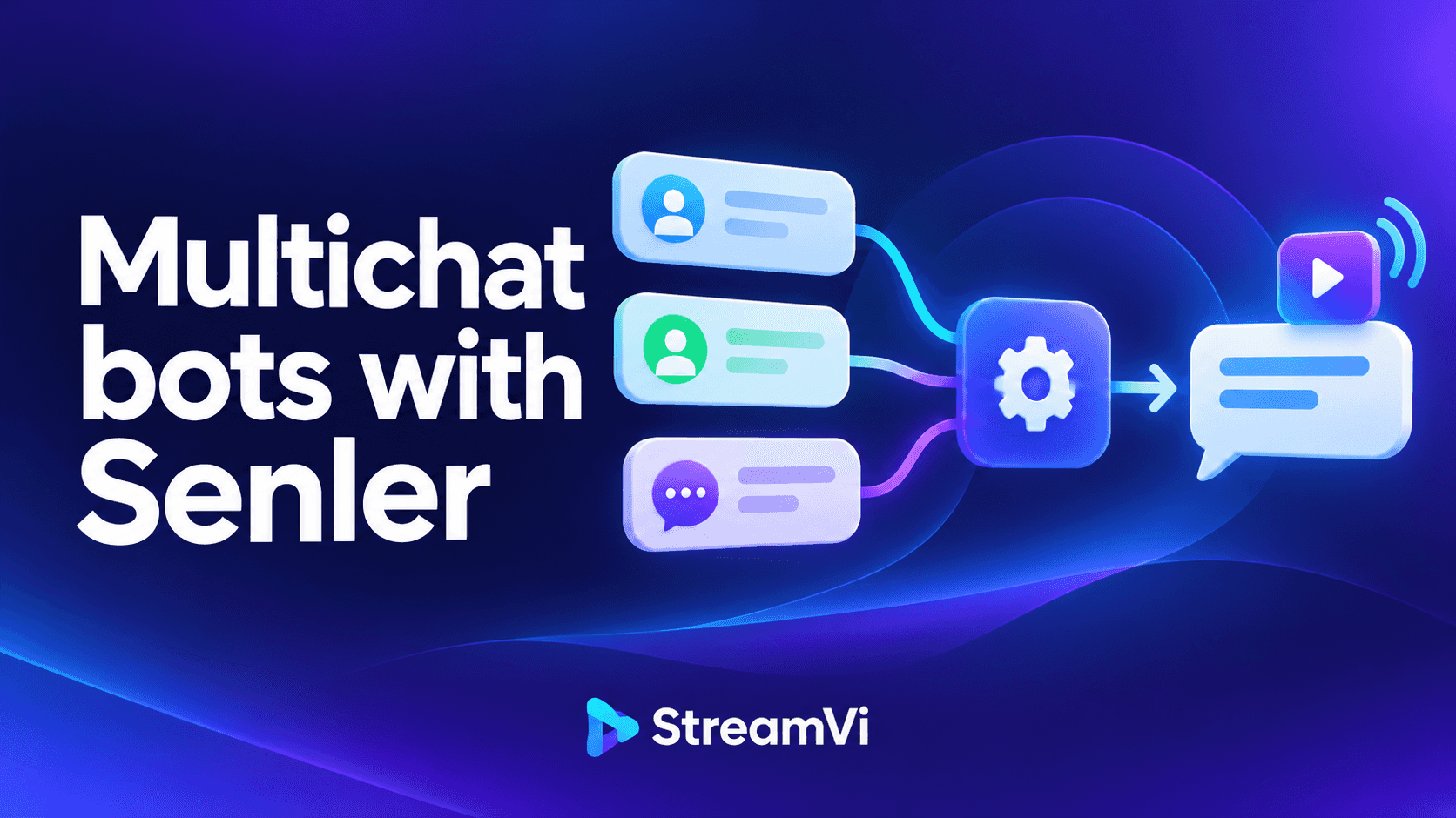 Create StreamVi multichat bots with Senler.io