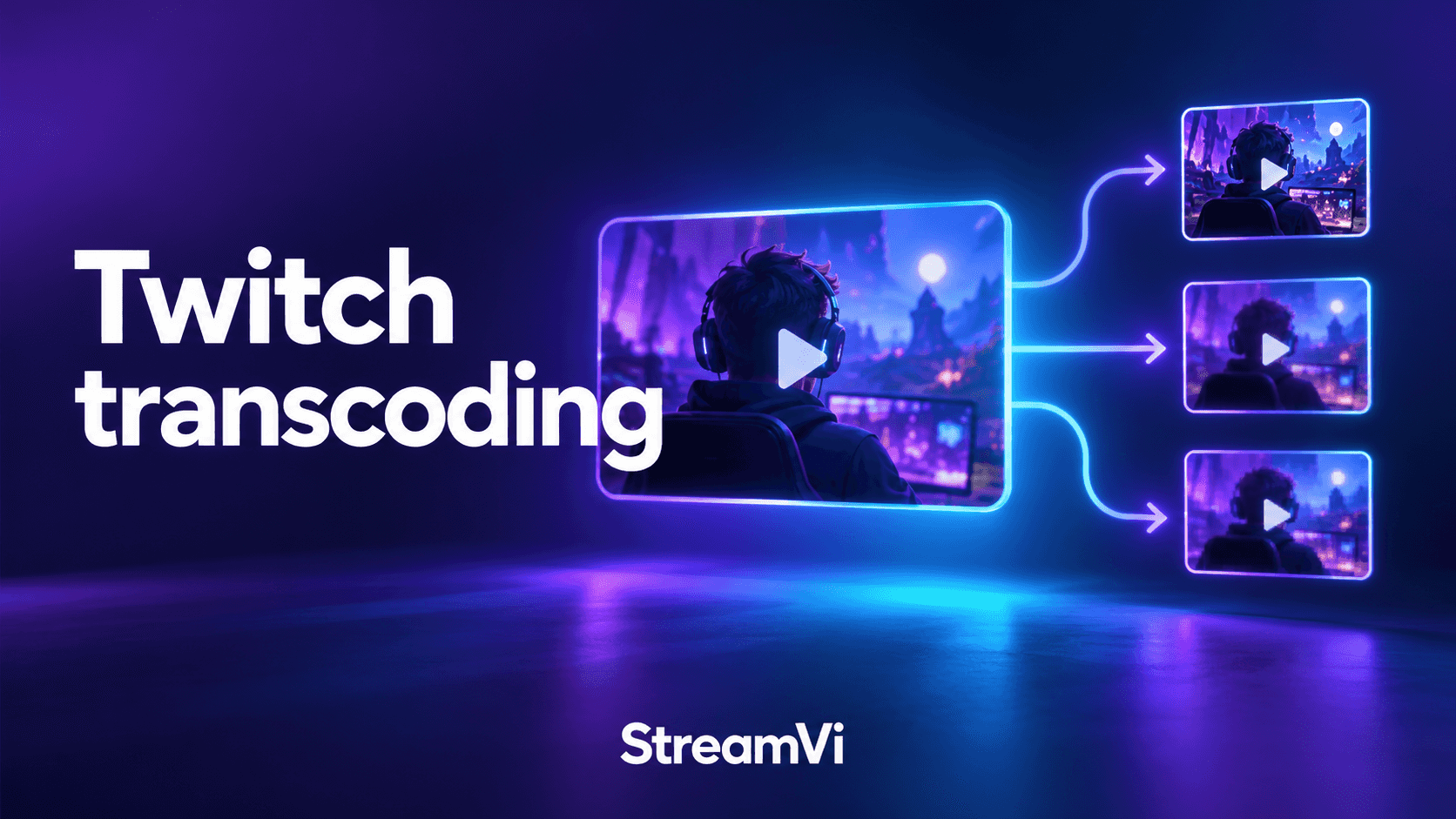 Twitch transcoding: multiple qualities from one stream
