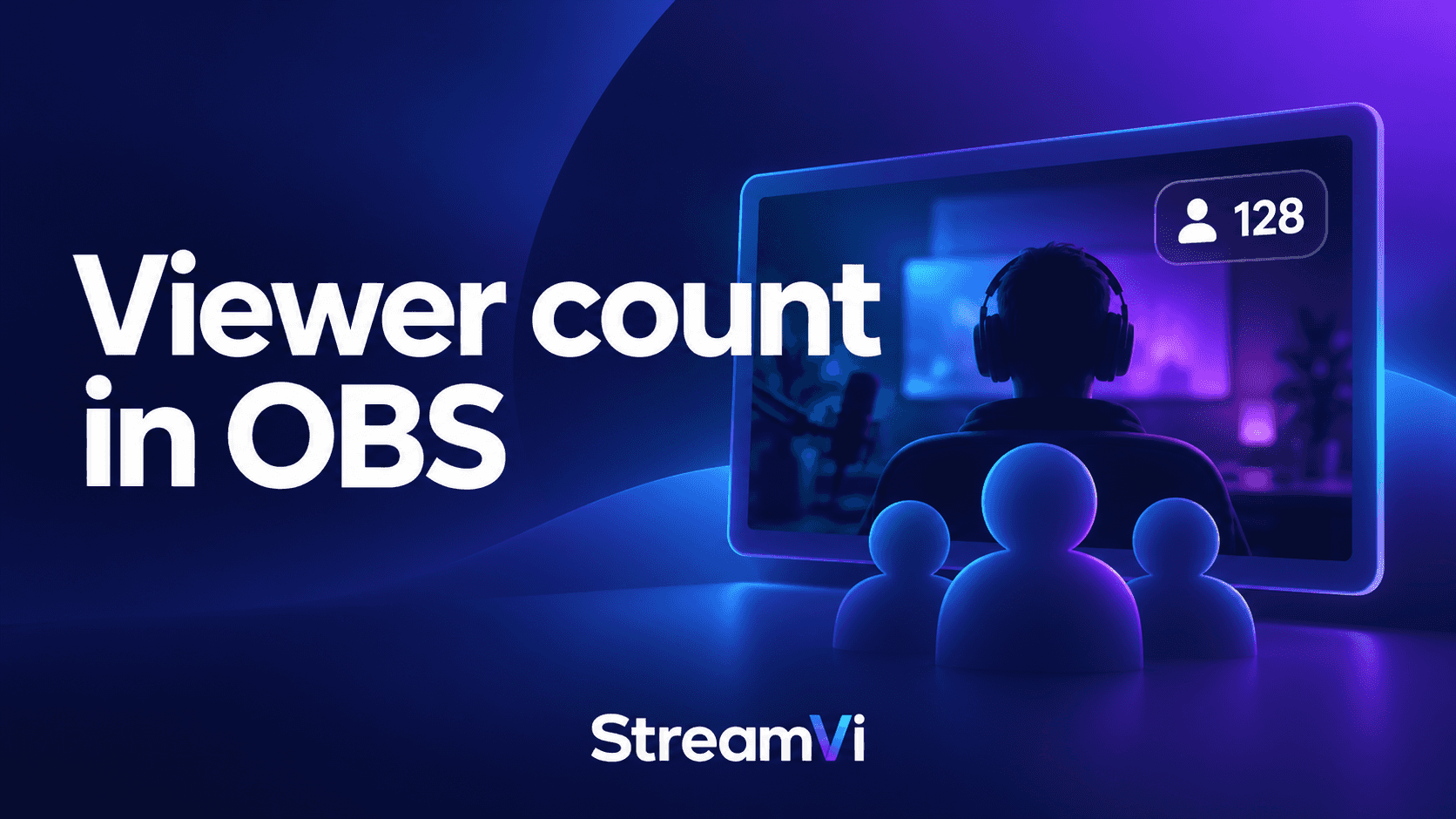 Add a StreamVi viewer counter to OBS