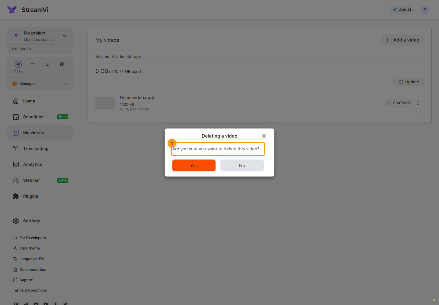 Videos. 1. review the deletion confirmation